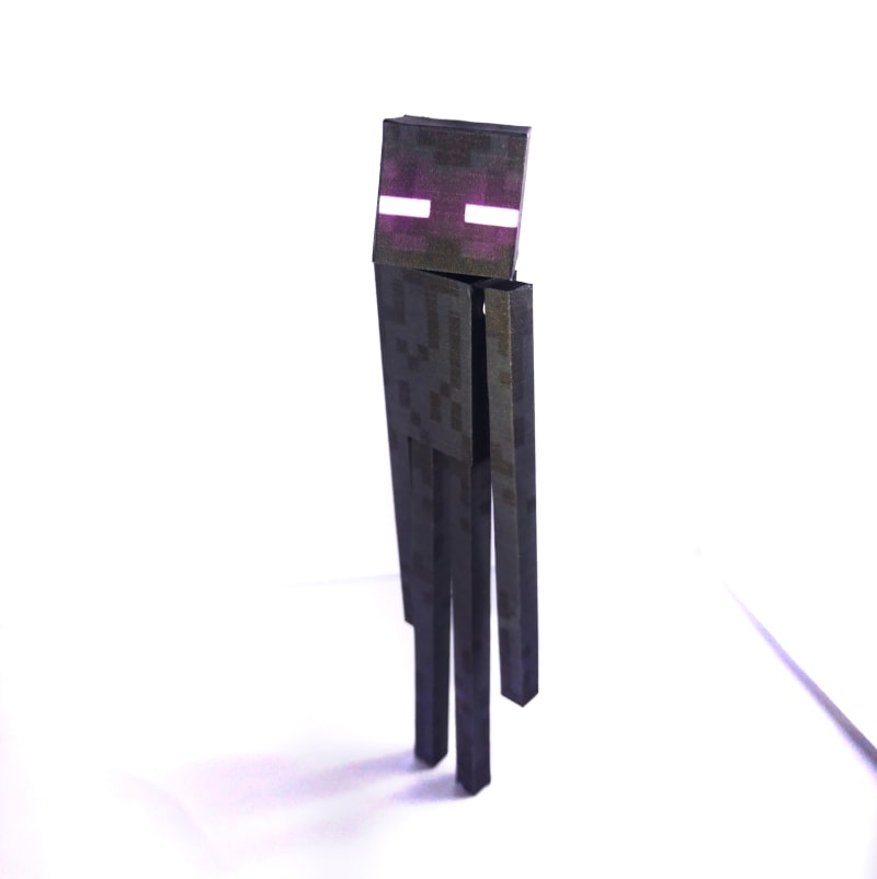 Pixel Papercraft - Enderman (Minecraft Dungeons)