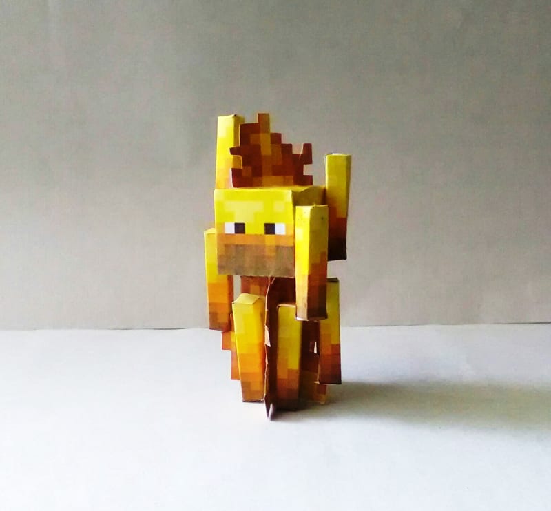 Pixel Papercraft - Minecraft Toys