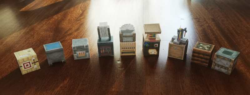 Pixel Papercraft - All Villager Workstation Blocks (1.20)