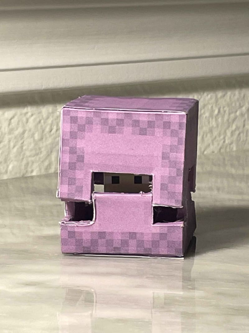 Pixel Papercraft - Toy Bendable Mobs 2: The Bending