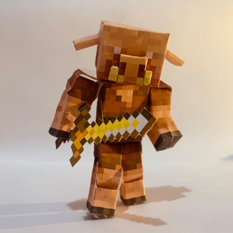 Pixel Papercraft - Toy Bendable Mobs 2: The Bending