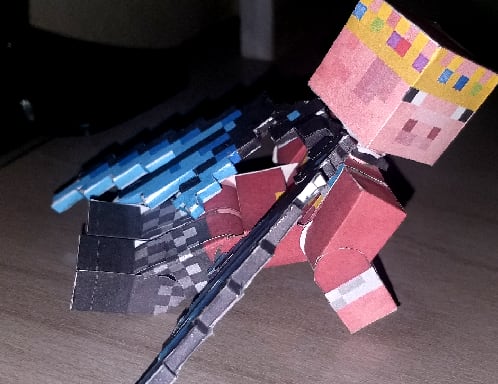 How to print your own Minecraft Papercraft Bendable Skin 