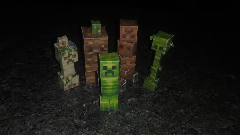 I changed Mutant Creeper texture to match Creeper Overhaul : r