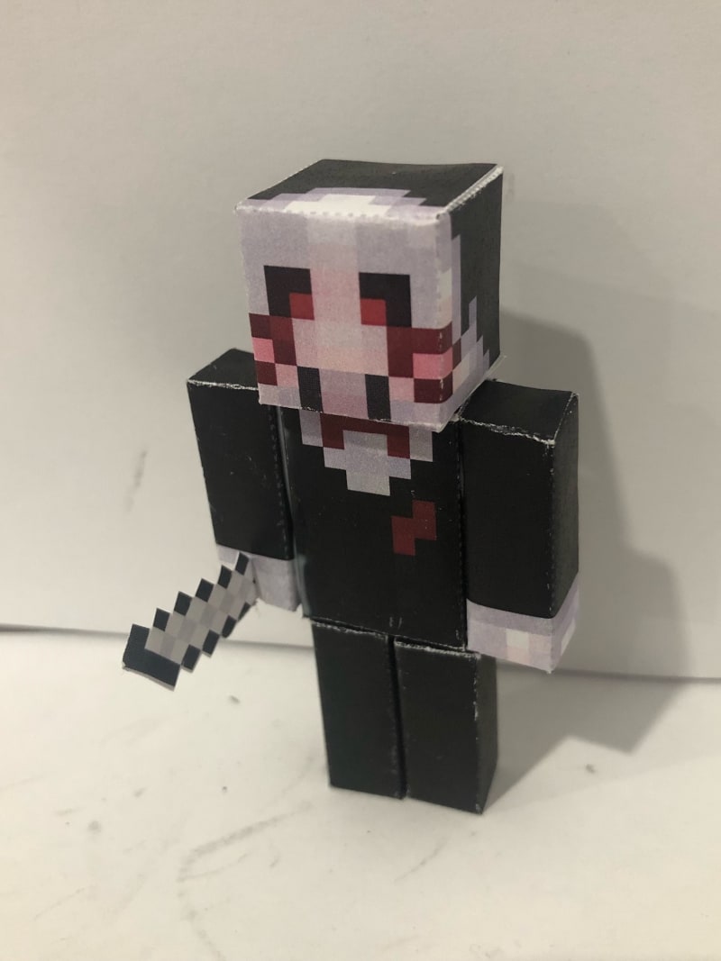 Pixel Papercraft - SCP-035 (Realistic version)