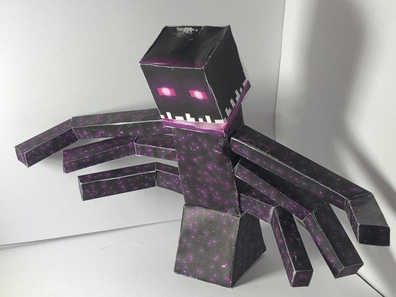 Pixel Papercraft - Endermite