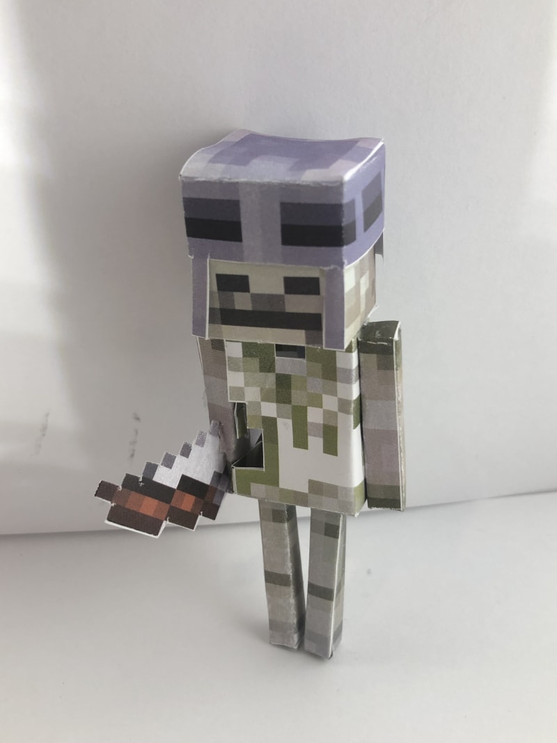 Skeleton Minecraft- Papercraft by coolskeleton953 on DeviantArt