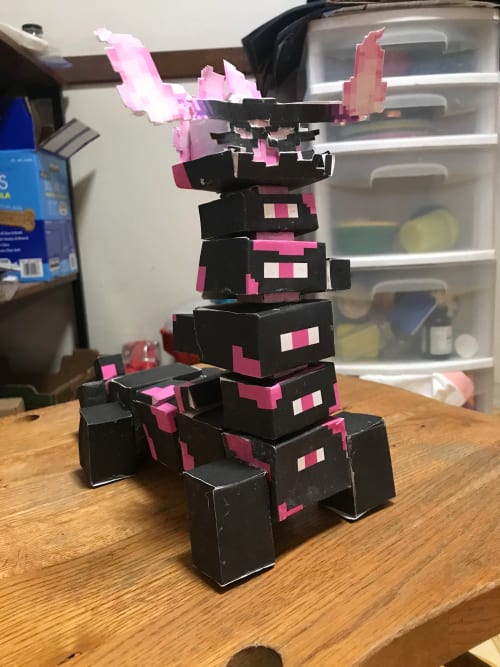 Dilorexx on X: It took me longer than expected but here is the entire  collection of all my papercrafts, Minecraft and Minecraft Dungeons! (I  included some mobs that are not the same