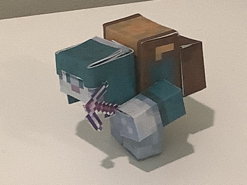 Pixel Papercraft - Rascal (mob vote 2022)