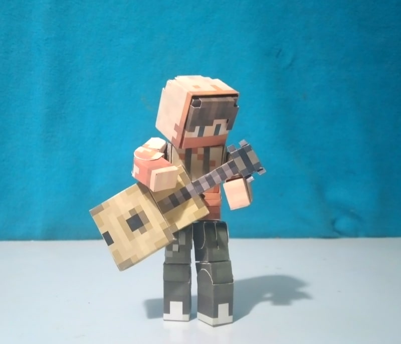 minecraft papercraft maravilla