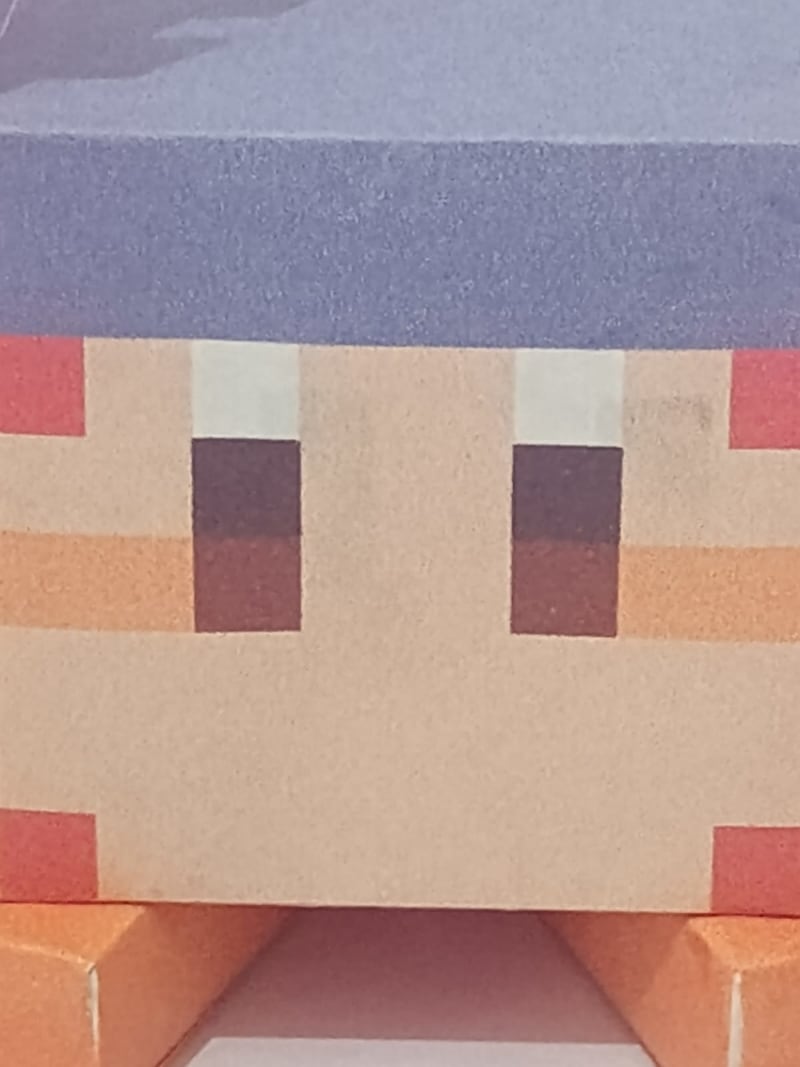 Bandana Waddle Dee (kirby) - Pixel Papercraft