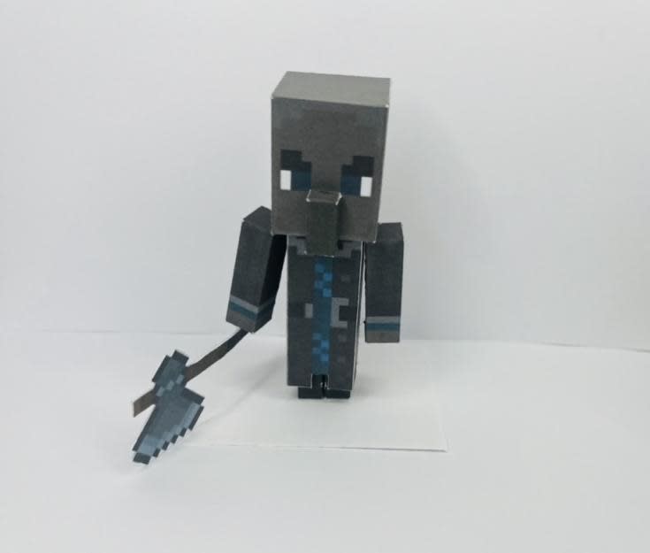 Pixel Papercraft - Fall guy (Fall Guys)