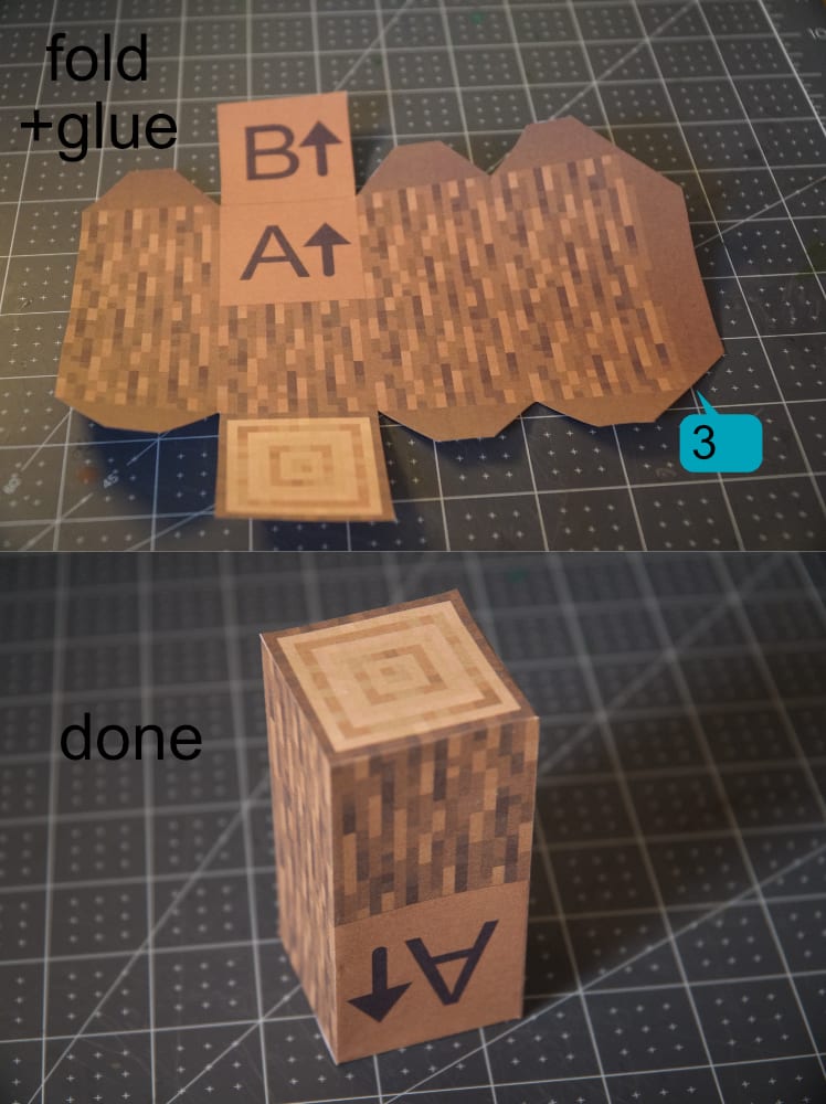 Papercraft bee : r/Minecraft