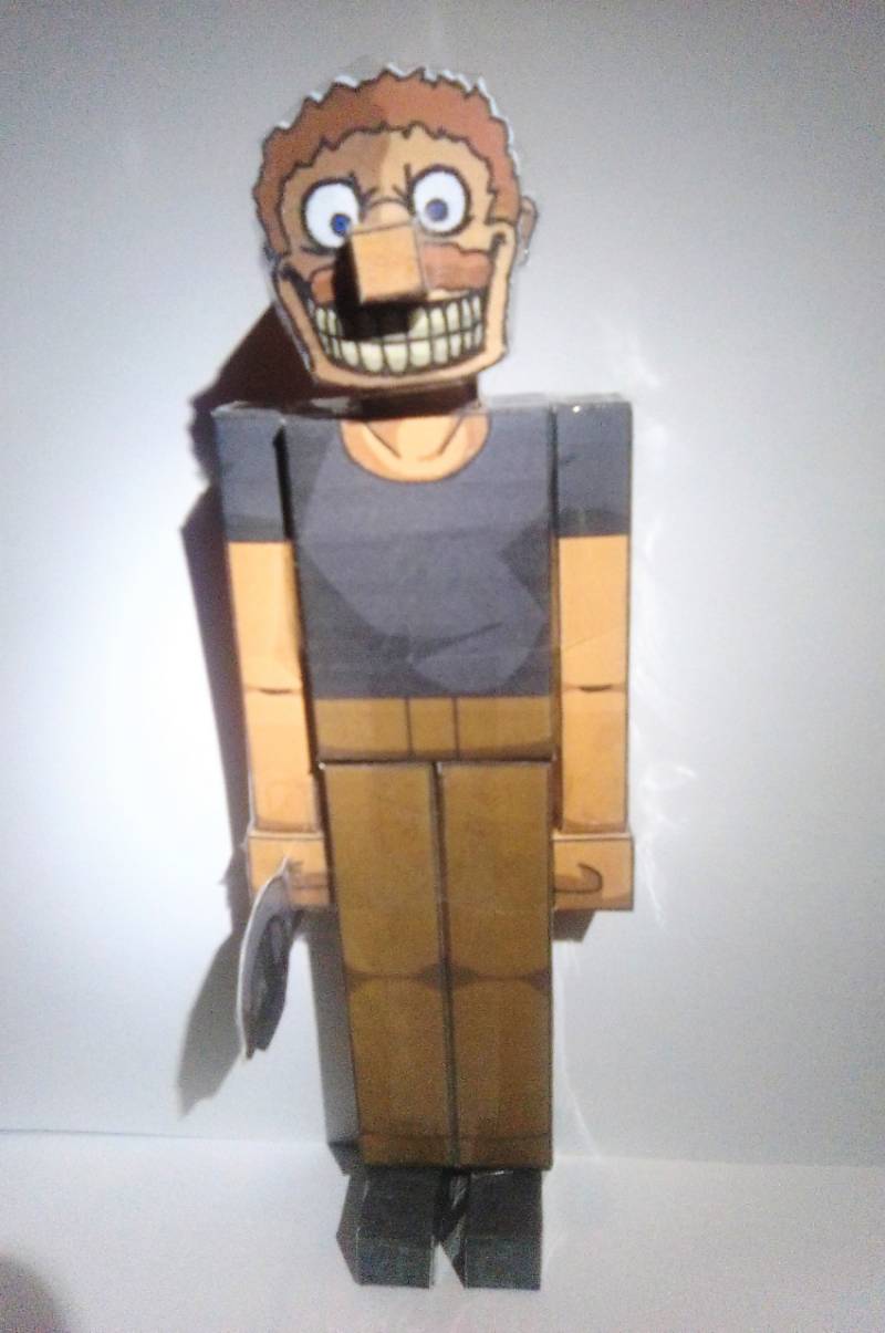 Does Bad Things Guy SML Pixel Papercraft does-bad-things-guy-sml-pixel-papercraft