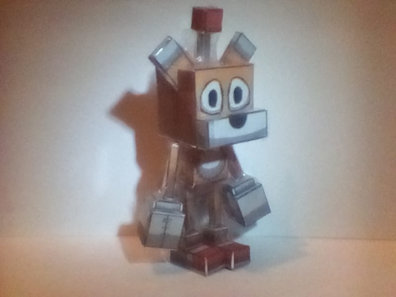 Cardboard Tails Doll : r/SonicTheHedgehog