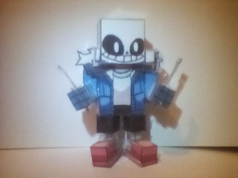 Sans Undertale Papercraft