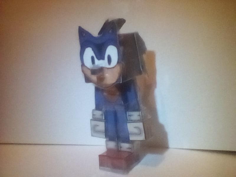 Pixel Papercraft - Exe (Fnf Vs Sonic.Exe Mod)