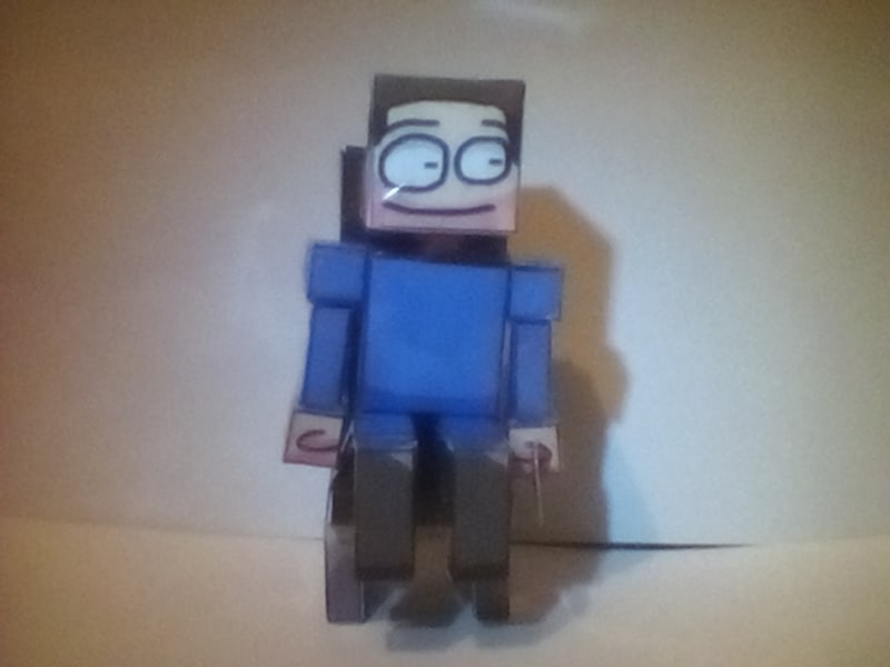 Pixel Papercraft - Sunky(Fnf D Sides Version)