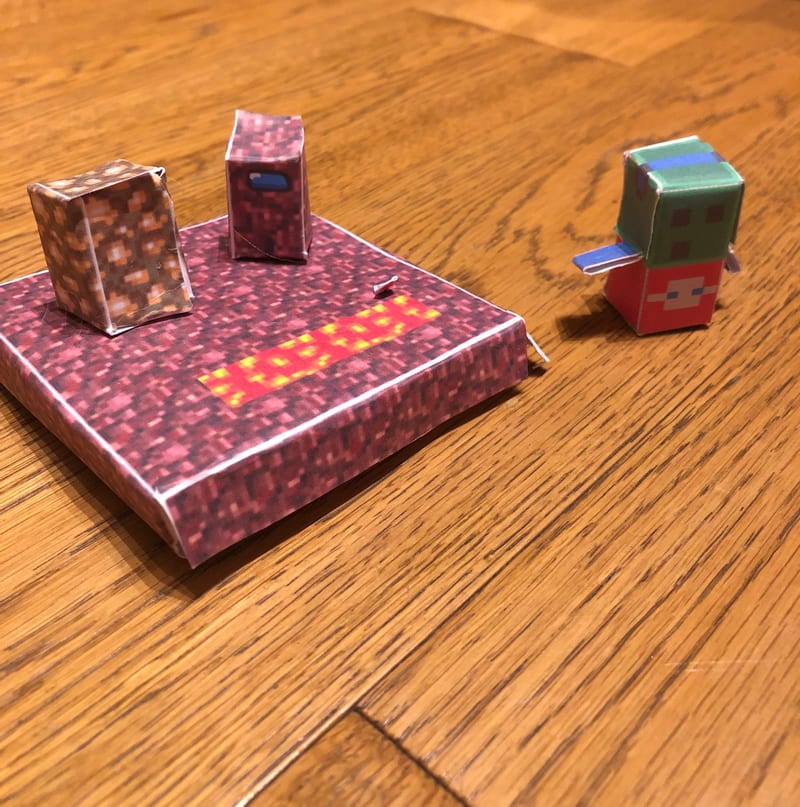 How to Make an Origami Minecraft Slime Pixel Art (No Glue or Tape -  Sonobe)! - Instructables