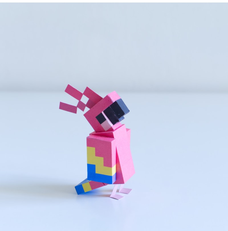 Pixel Papercraft - SneSivan