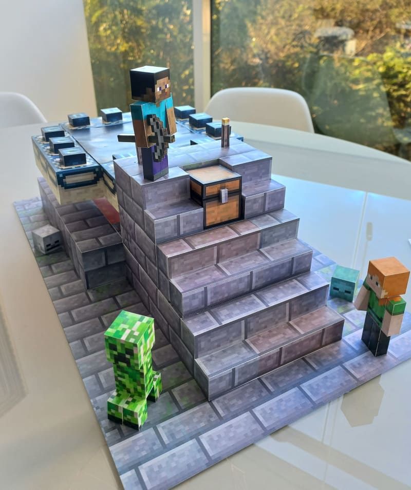 New Minecraft Papercraft Pinterest Nether Portal Papus Design | Sexiz Pix