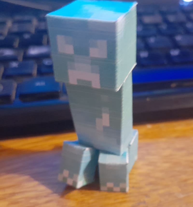 Pixel Papercraft - Creeper (Minecraft Dungeons)