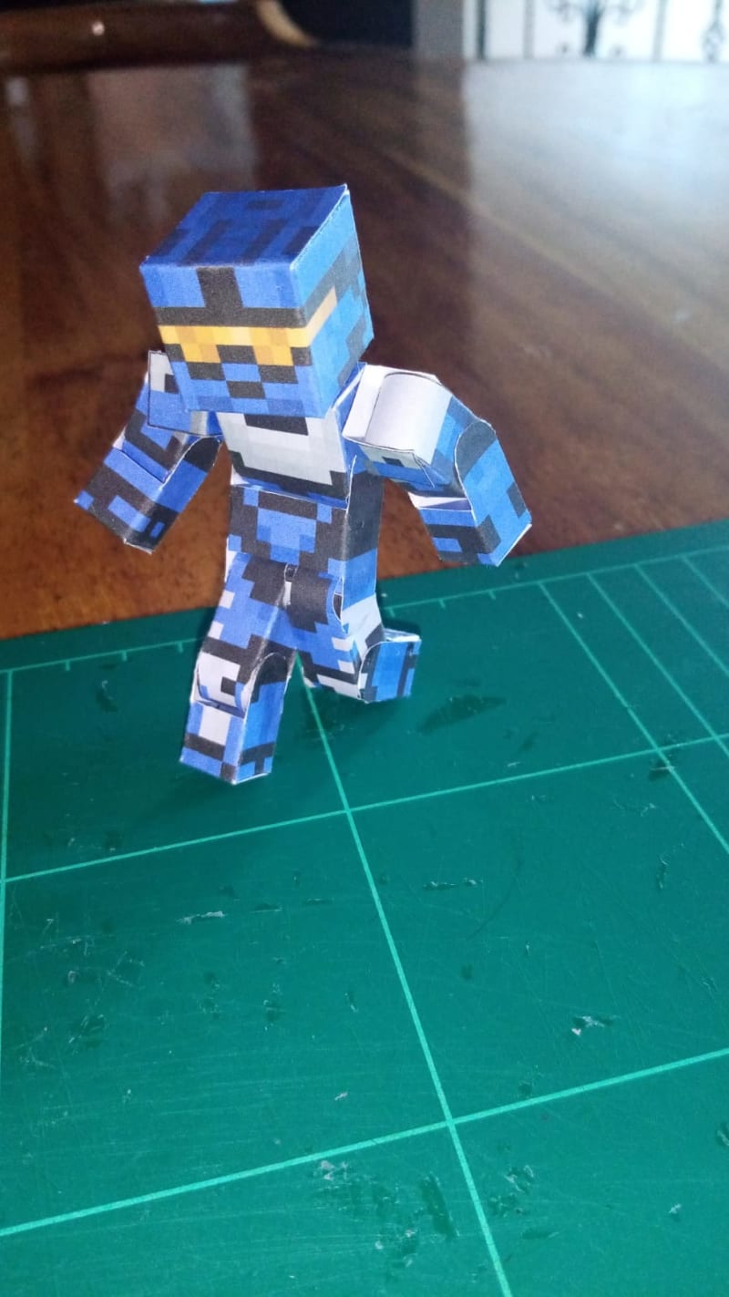 Minecraft Character Bendable Papercraft Generator