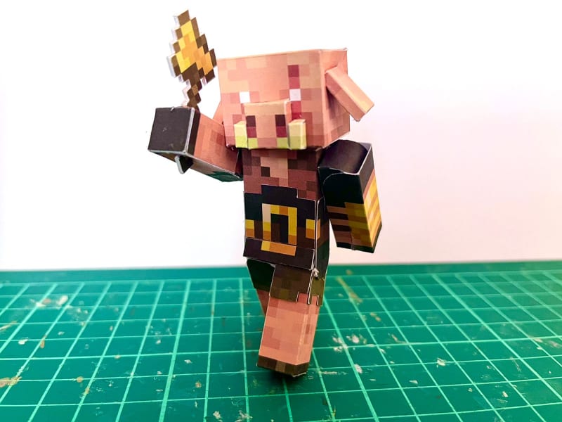 Pixel Papercraft - Toy Bendable Mobs 2: The Bending