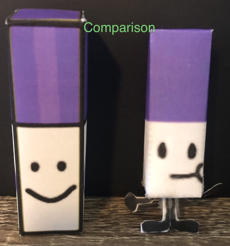 Pixel Papercraft Bfdi Marker Find The Marker Remake - vrogue.co