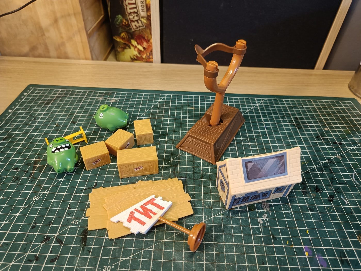 Craft Log #2: Garage Sale Loot and Cutting Bricks