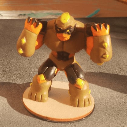 Gormiti Stone Golem