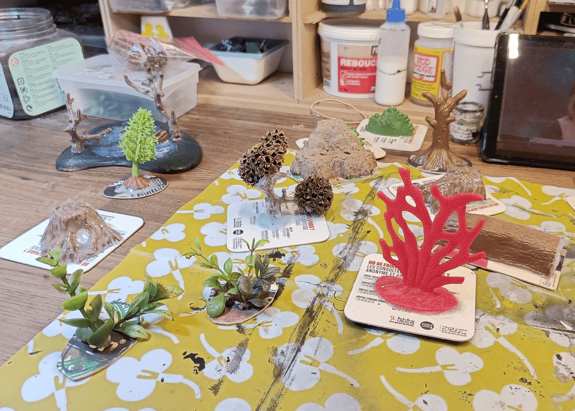 My first trees