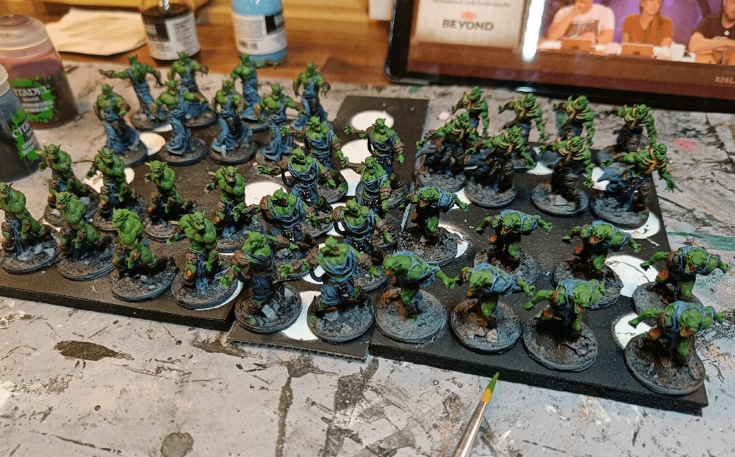 Painting Zombicide Walkers