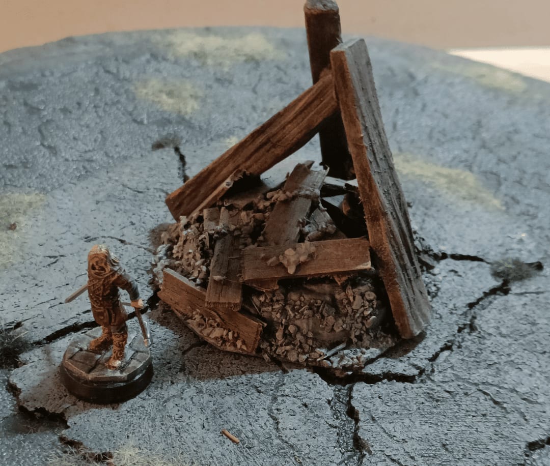 Scatter debris