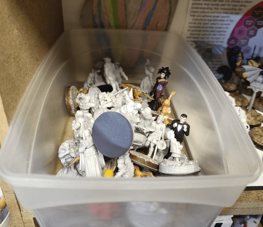 Diverse collection including civilians, heroes, and creatures from multiple sources