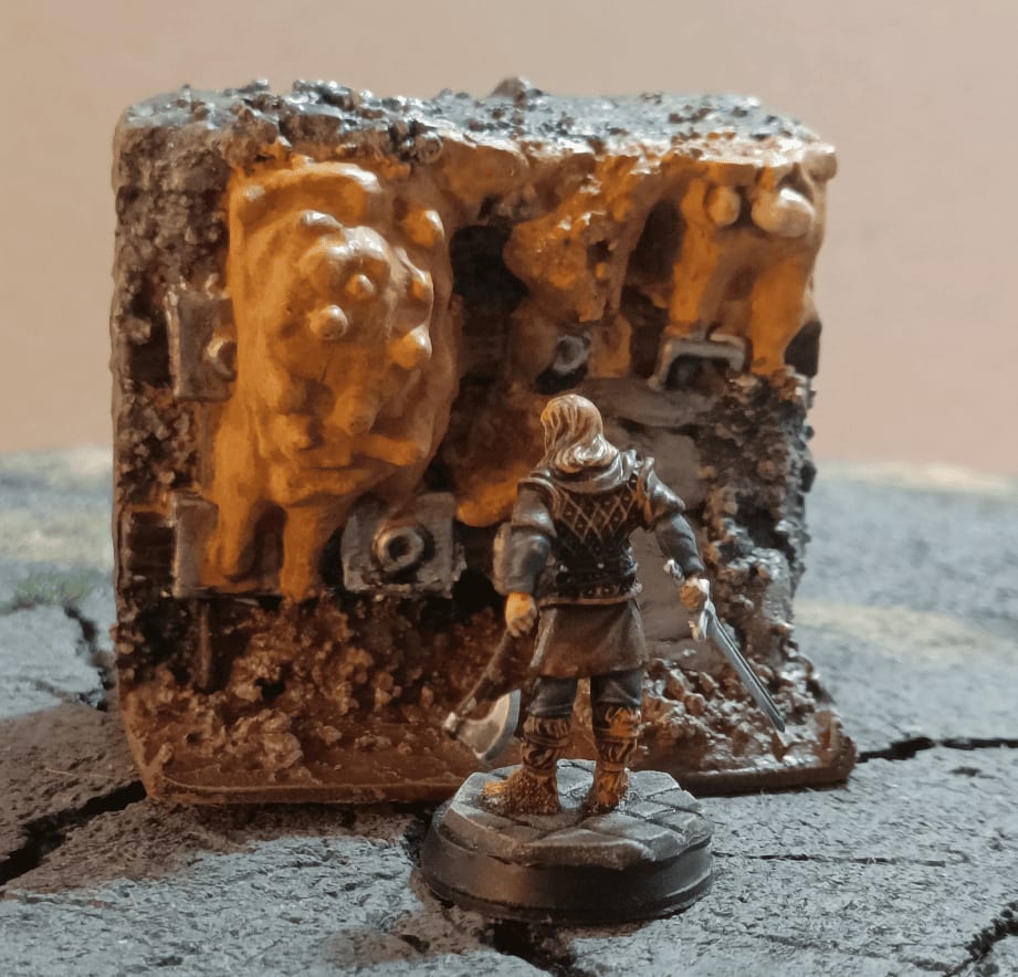 Animated Monster Wall