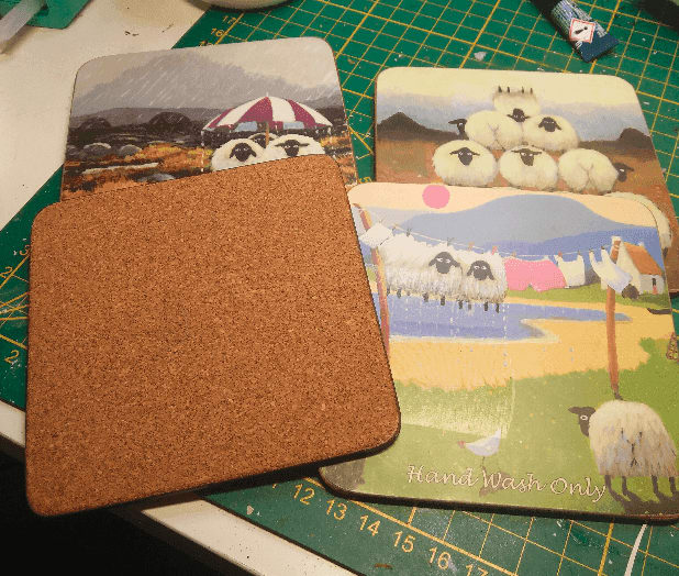 Coaster Dungeon Tiles