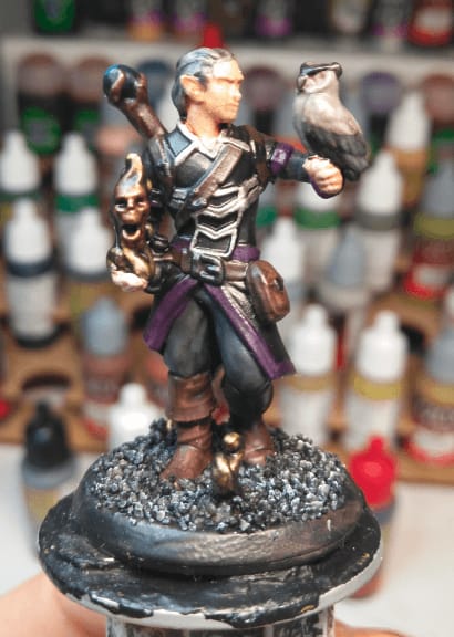 Ezren, Half-Elf Warlock