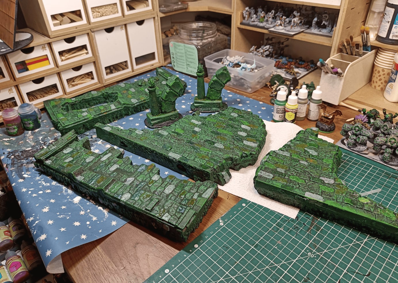 Floating Rock Platforms