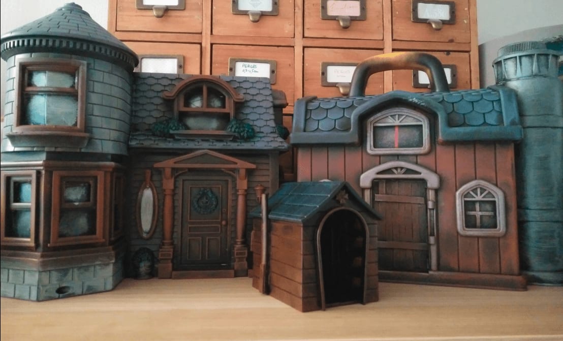 Houses from Toys