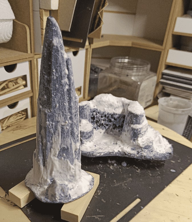 Snow Scatter Playmobil Terrain