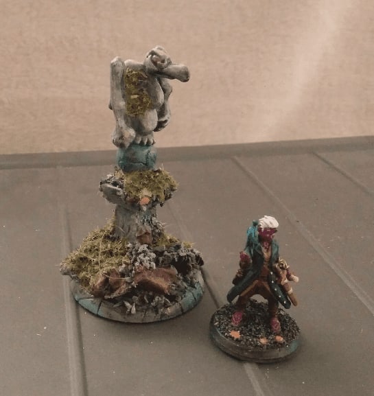 Street Gargoyle Statue