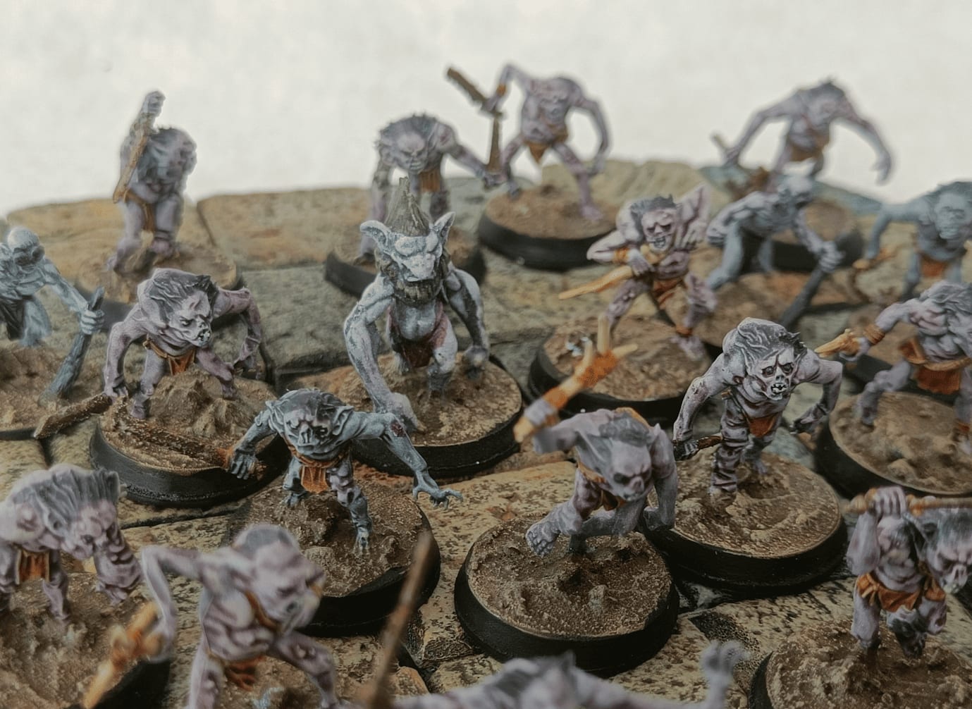 Better view of the large forest goblin miniature