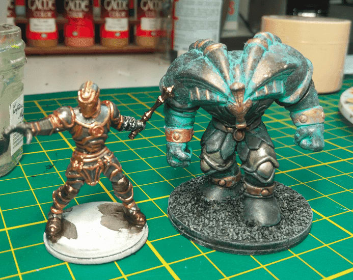 Yu-Gi-Oh Exodia as Iron Golem