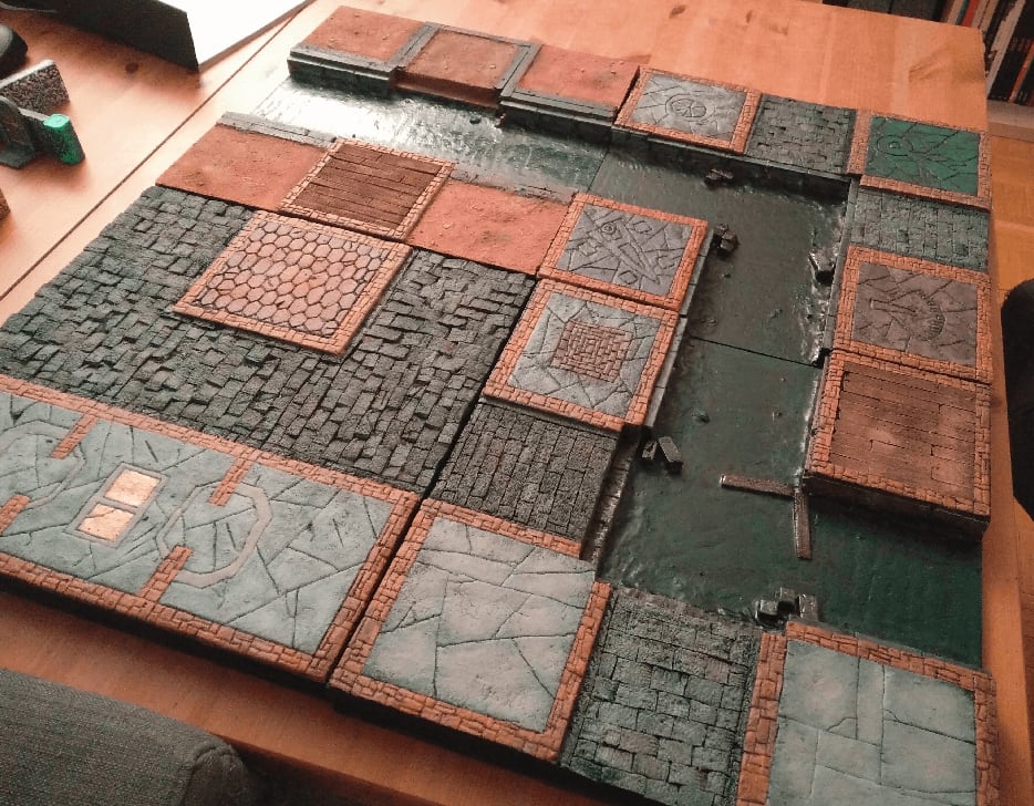 Zombicide Green Horde Tiles - Part 1