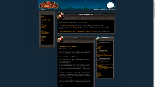 Les Terres de Kirin Tor