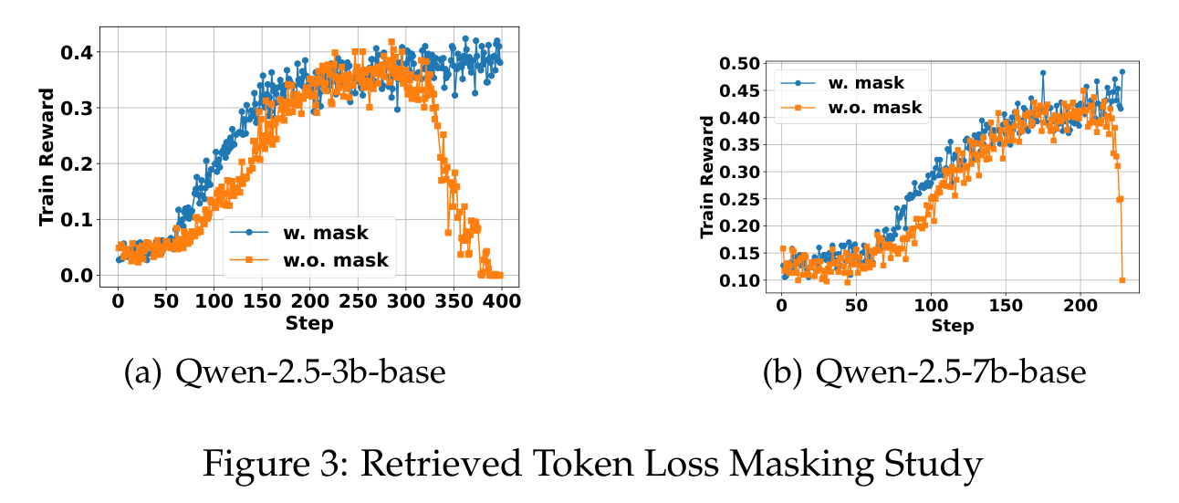Retrieved Token Loss Masking diagram
