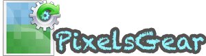 PixelsGear! Logo