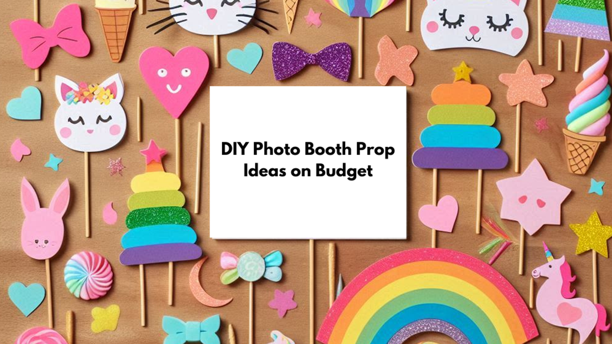 Prop Up Your Photo Booth with These DIY Photo Booth Props on Budget