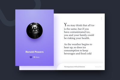 Depth Blog Post Template