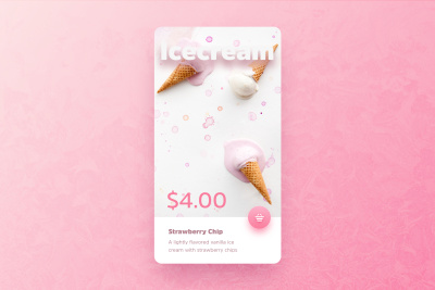 eCommerce – Ice Cream App